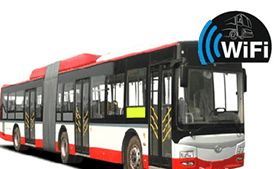 基于4G工业路由器公交车wifi运营方案