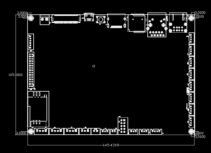 CM580-67T工控机 产品尺寸